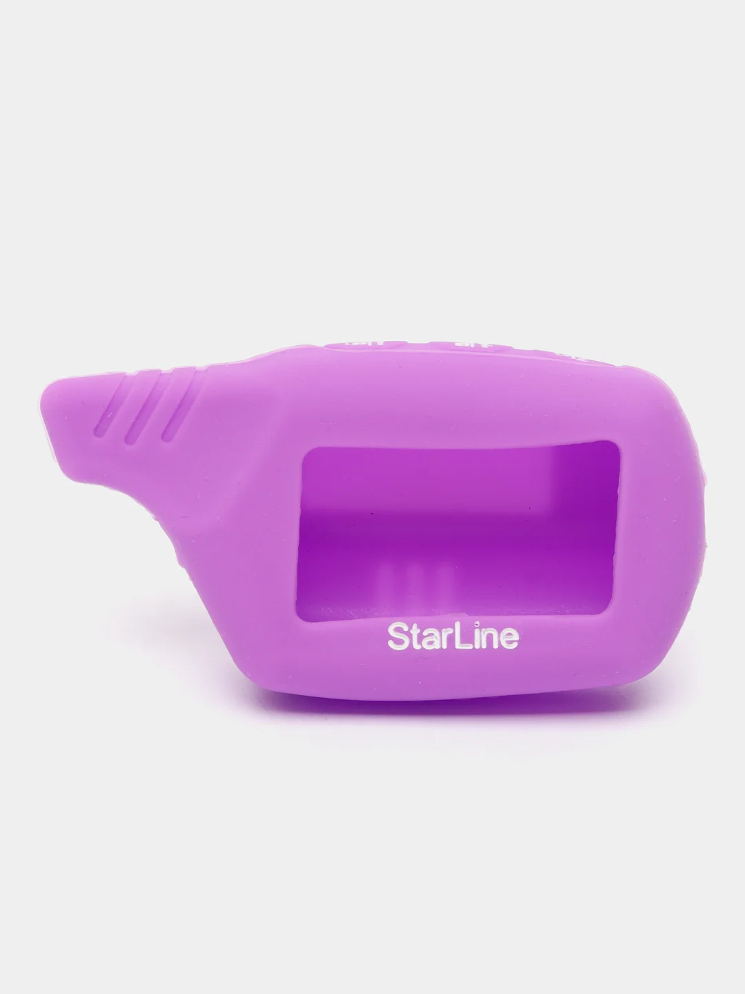 Фиолетовый чехол брелка сигнализации от Starline B9, B6, A91, А61 силиконовый