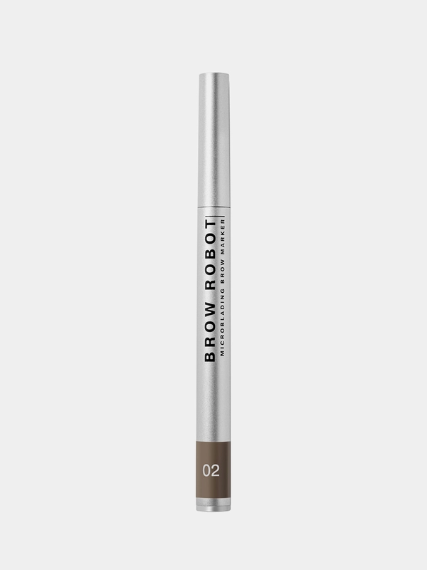 Маркер для бровей Influence Beauty BROW ROBOT, тон 02, русый, 0,7 мл