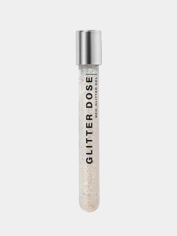 Глиттер для лица Influence Beauty Glitter Dose на гелевой основе, тон 01, белый, 7 мл