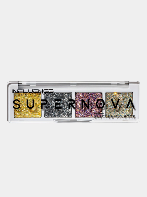 Палетка глиттеров Influence Beauty SUPERNOVA, 4 оттенка, 1,6 г
