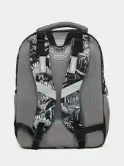Черный рюкзак школьный ErichKrause 15L Dinosaur с мешком и пеналом 51606/1