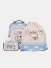 Рюкзак школьный ErichKrause 15L Cupids с мешком и пеналом 56784/1