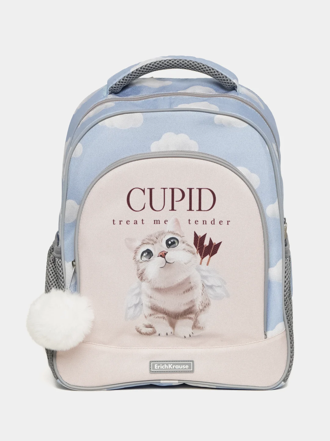 Рюкзак школьный ErichKrause 15L Cupids с мешком и пеналом 56784/1