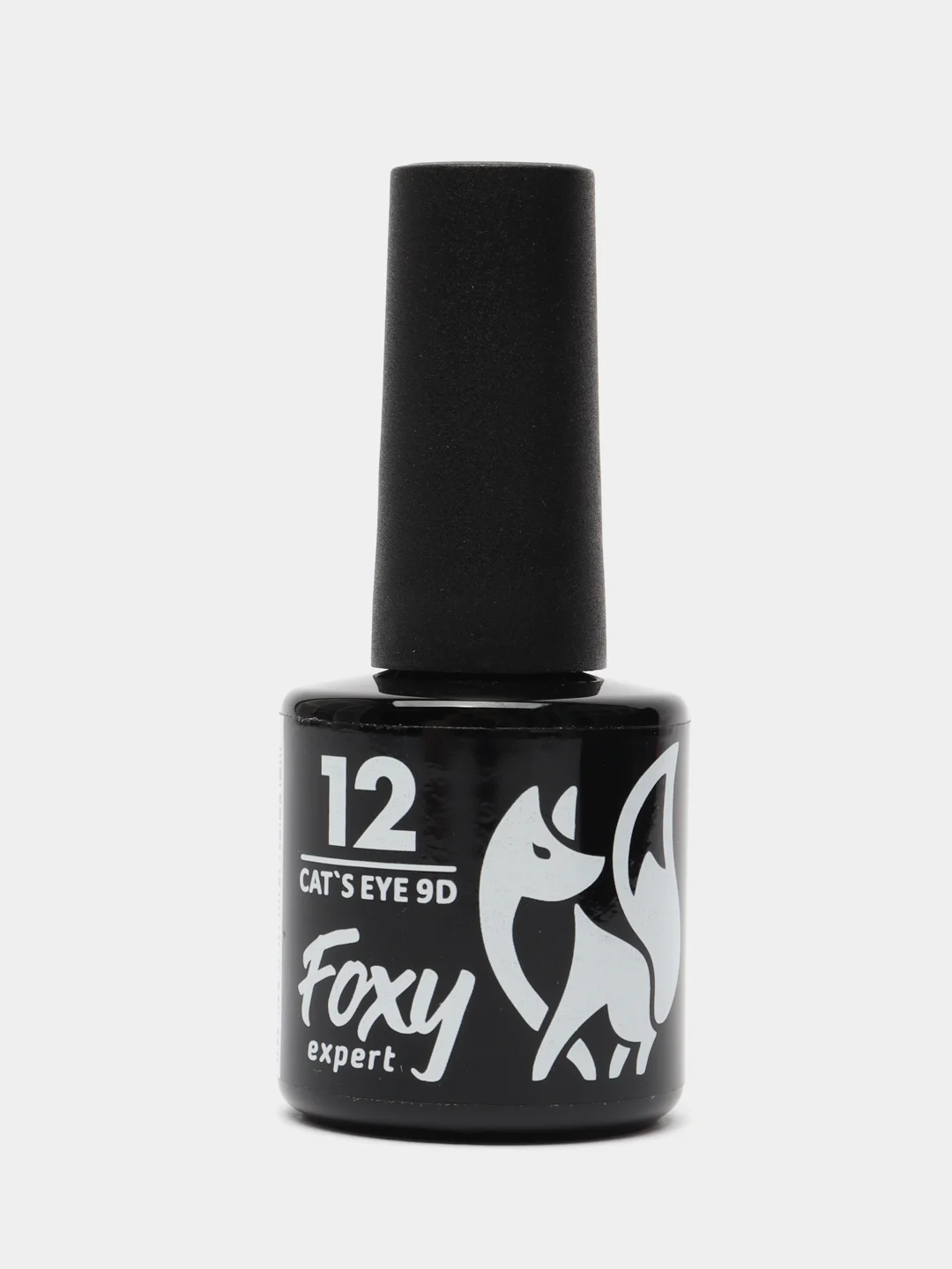 Синий гель лак  Foxy Expert кошачий глаз 9D (CATS EYE 9D) , 8 ml