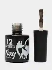 Синий гель лак  Foxy Expert кошачий глаз 9D (CATS EYE 9D) , 8 ml