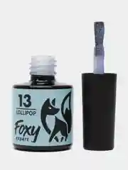 Небесно-голубой гель лак Foxy Expert LOLLIPOP светящийся в темноте 8ml