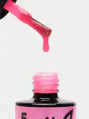 Розовый гель лак Foxy Expert LOLLIPOP светящийся в темноте 8ml