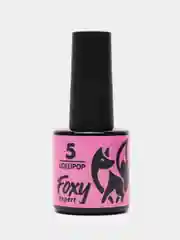 Розовый гель лак Foxy Expert LOLLIPOP светящийся в темноте 8ml
