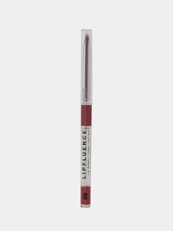 Карандаш для губ Influence Beauty LIPFLUENCE, тон 09, лиловый ягодный, 0,28 г
