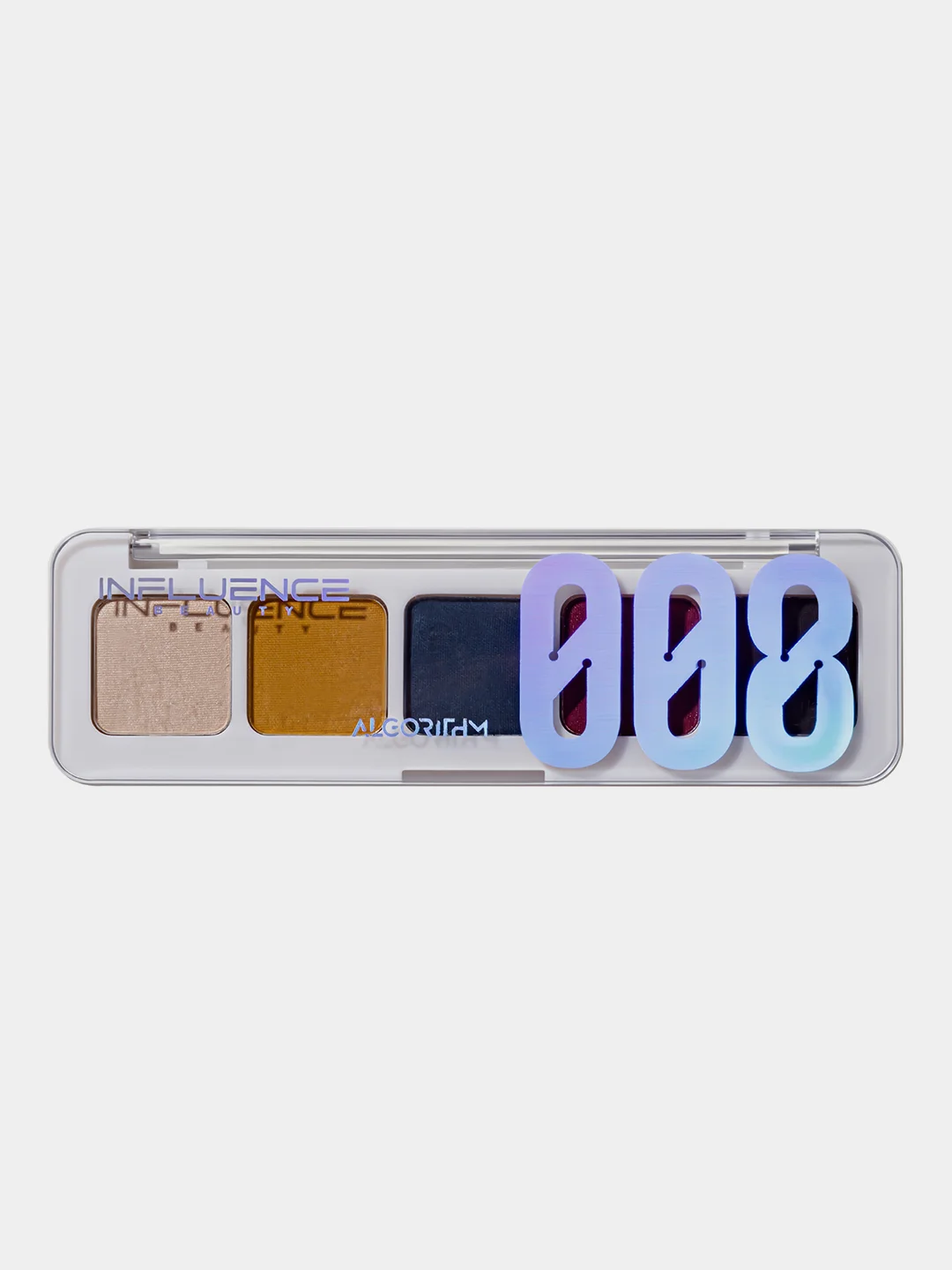 Палетка теней Influence Beauty COLOR ALGORITHM, 5 оттенков, тон 0, 5 г