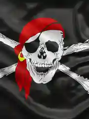 Флаг Пиратский Веселый Роджер