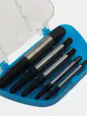 Алый набор экстракторов 5 шт, 6 шт