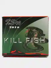 Зеленый катушка рыболовная KILL FISH XS240 "Кобра" 5 подшипников, графит, фидерная, спиннинговая