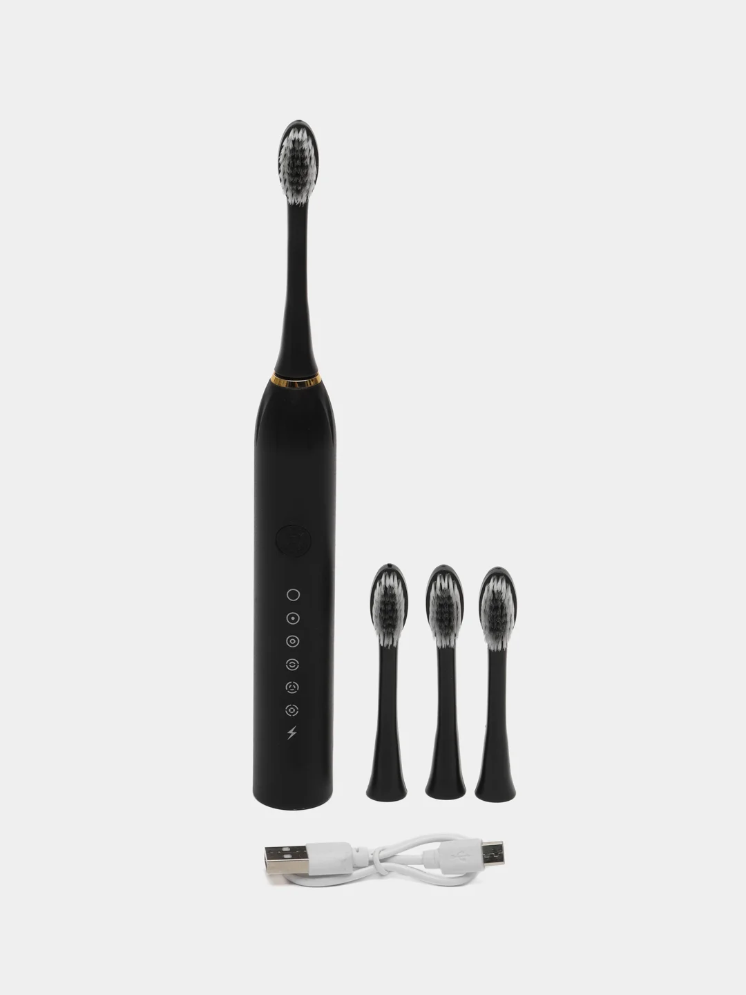 Белый электрическая зубная щетка Sonic Toothbrush X-3, звуковая, 6 режимов