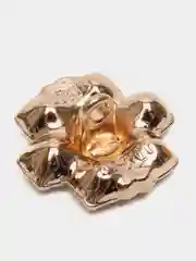 Лимонный пуговицы 3 и 6 шт  на ножке со стразами, 18 мм "Old Money - олд мани"