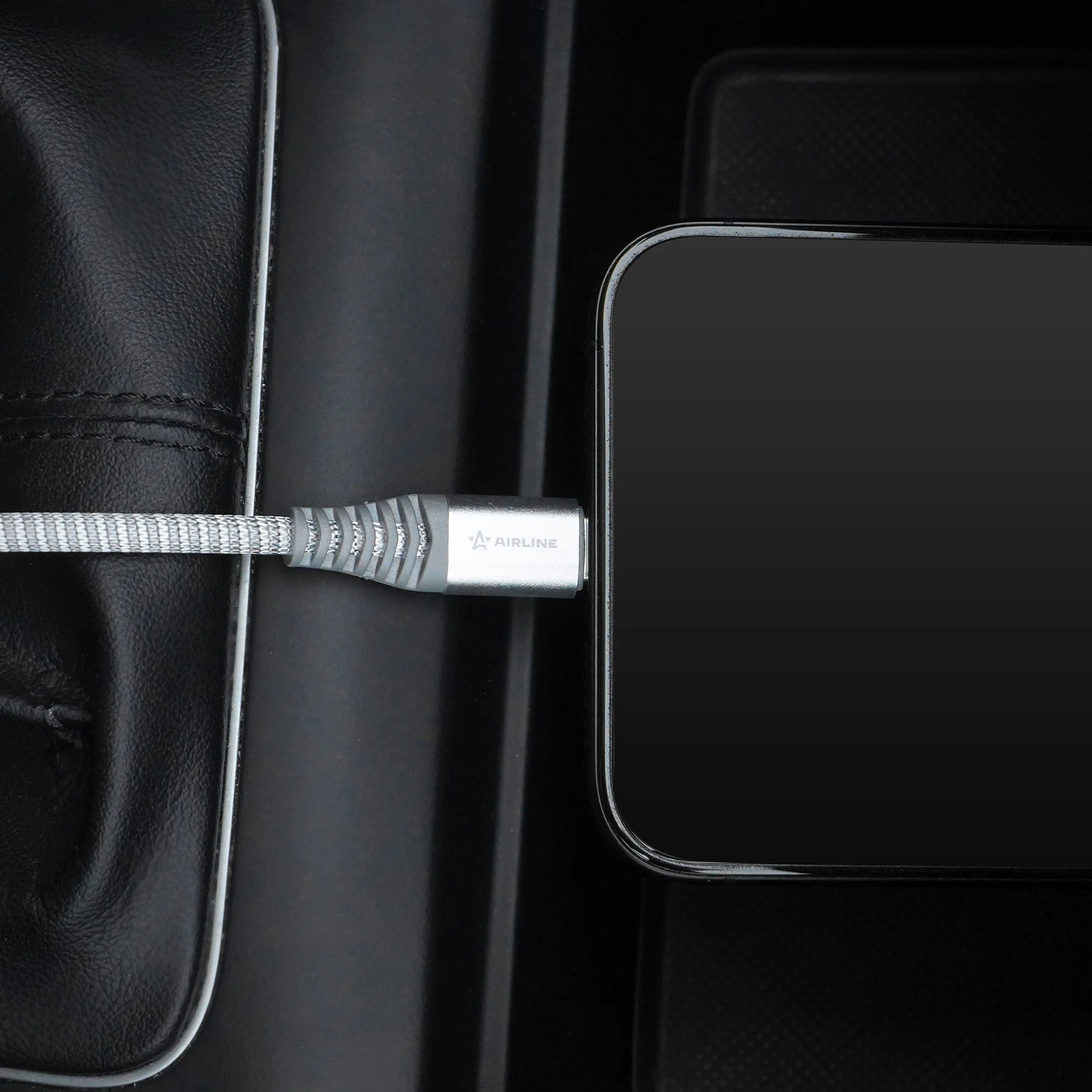 Кабель Type C micro USB 1м, серый нейлоновый ACH-C-41
