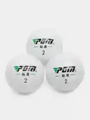 Мячи для гольфа "Power Distance" PGM, двухкомпонентные, d=4.3 см, набор 3 шт