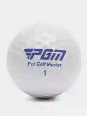 Мячи для гольфа "Soft Feel" PGM, двухкомпонентные, d=4.3 см, набор 3 шт, белые
