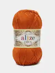 Медный пряжа Alize Diva 100% Микрофибра 100г 350м