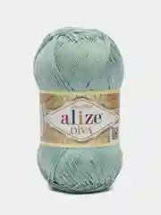 Мятный пряжа Alize Diva 100% Микрофибра 100г 350м