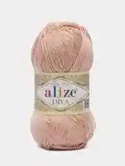 Светло-бежевый пряжа Alize Diva 100% Микрофибра 100г 350м