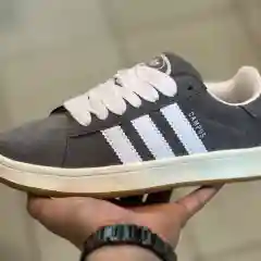 Черный женские кроссовки с логотипом Adidas Campus