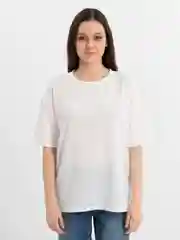 TrendD / Футболка белая Unisex прямая c коротким рукавом