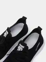 Черный кроссовки мужские спортивные легкие