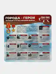 Комплект стендов ВОВ, набор 8 шт