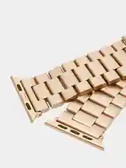 Бронзовый ремешок для смарт-часов Apple Watch, стальной, блочный, металлический, 38-49 мм, ULTRA