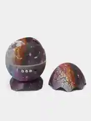 Детский ночник-проектор звездное небо музыкальный, "Яйцо Дракона",  Bluetooth колонка