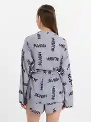 Серый костюм, комплект женский