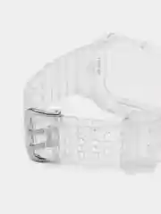 Прозрачный прозрачный ремешок для Apple Watch 38 / 40 / 41 / 42 / 44 mm чехол-бампер