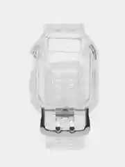 Прозрачный прозрачный ремешок для Apple Watch 38 / 40 / 41 / 42 / 44 mm чехол-бампер