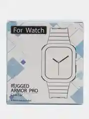Прозрачный прозрачный ремешок для Apple Watch 38 / 40 / 41 / 42 / 44 mm чехол-бампер