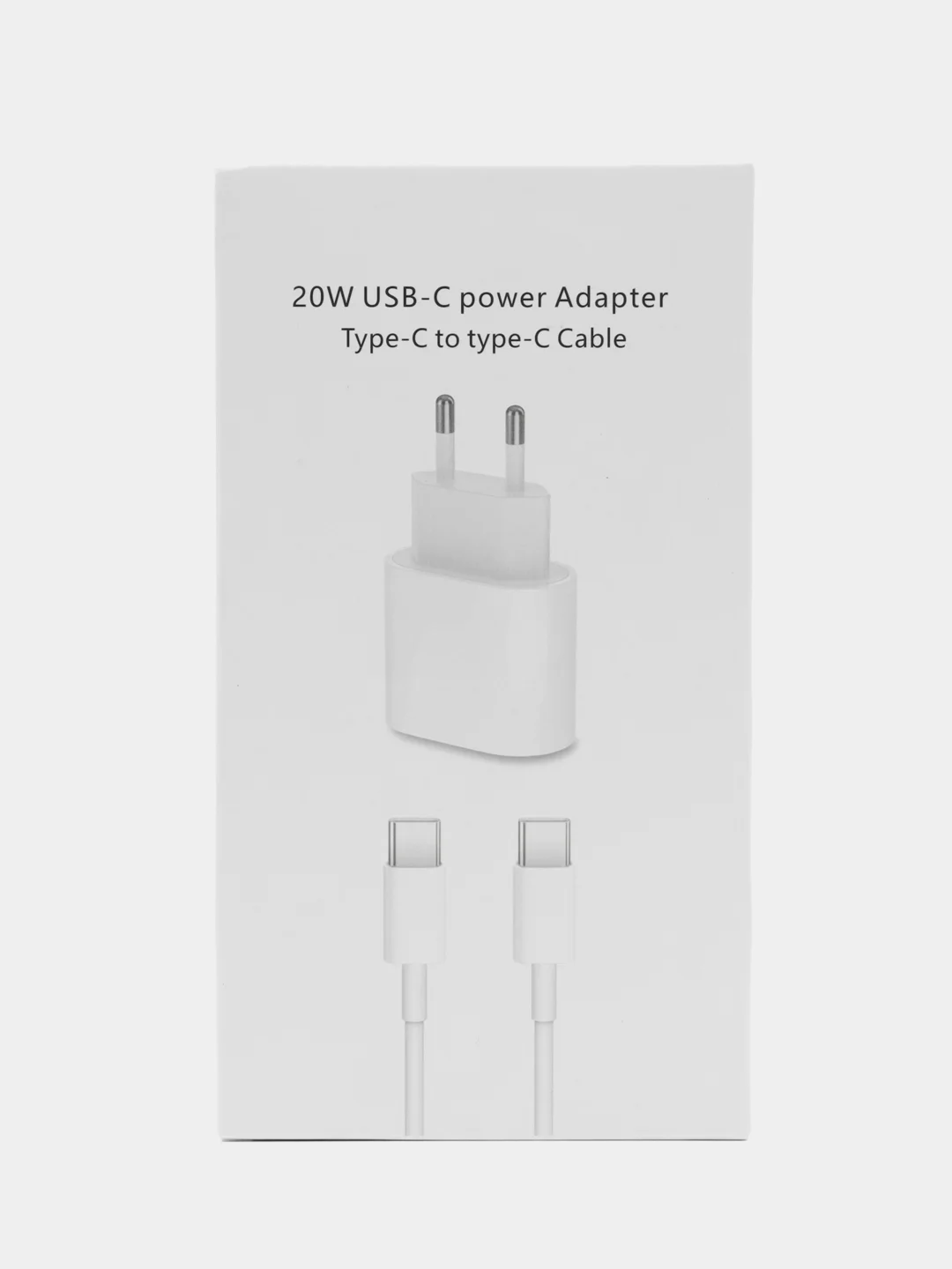 Блок питания с кабелем для iPhone 15/15 Plus/15 Pro/15 Pro Max,20W,Type-C, быстрая зарядка