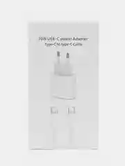 Блок питания с кабелем для iPhone 15/15 Plus/15 Pro/15 Pro Max,20W,Type-C, быстрая зарядка