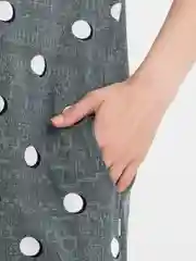 Зелёный хаки халат женский, Хоум Стайл, 2307Х