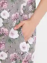 Серый халат женский, Хоум Стайл, 2307Х