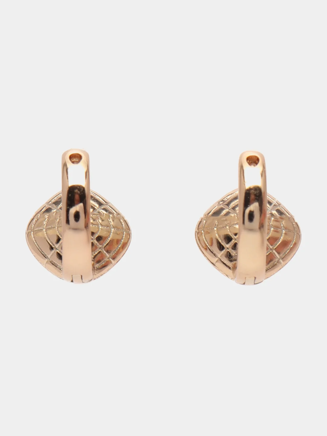 Зеленый серьги с камнем Swarovski, Xuping, позолота