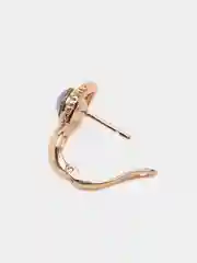 Разноцветный серьги с камнем, бижутерия