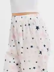 Брюки женские KAFTAN "Pink stars", размер 44-46, белый