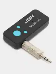 Хром автомобильный AUX ресивер, Bluetooth адаптер, для музыки и громкой связи