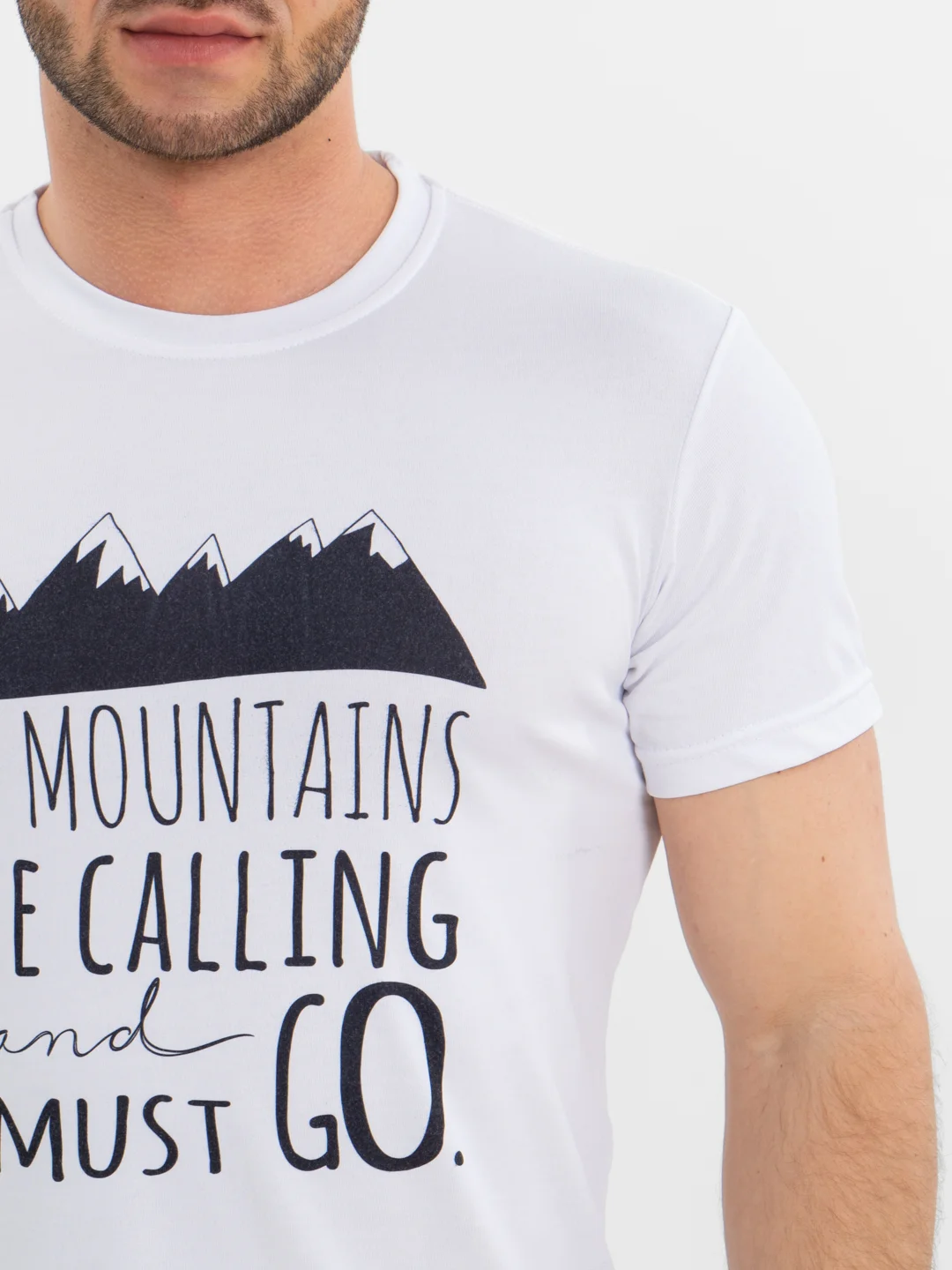 Футболка с принтом Mountains