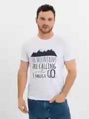 Футболка с принтом Mountains