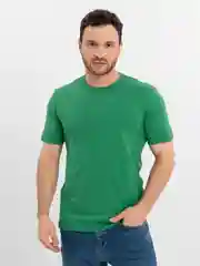 Зеленый футболка мужская SAMO, однотонная