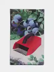 Алый ягодосборник  из металла , плодосборник ,  железный плодосбоник для ягод