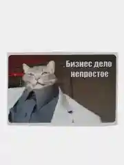 Серый наклейки на банковскую и другие пластиковые карты с персонажами из мемов, приколы, стикер