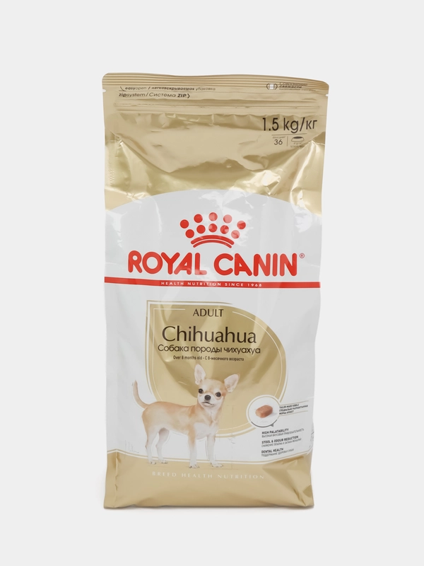 Сухой корм для собак породы чихуахуа ROYAL CANIN Chihuahua Adult, c 8 месяцев