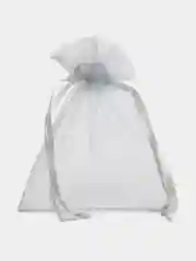Серый мешочек из органзы для подарка и украшений, подарочный мешочек, разные цвета